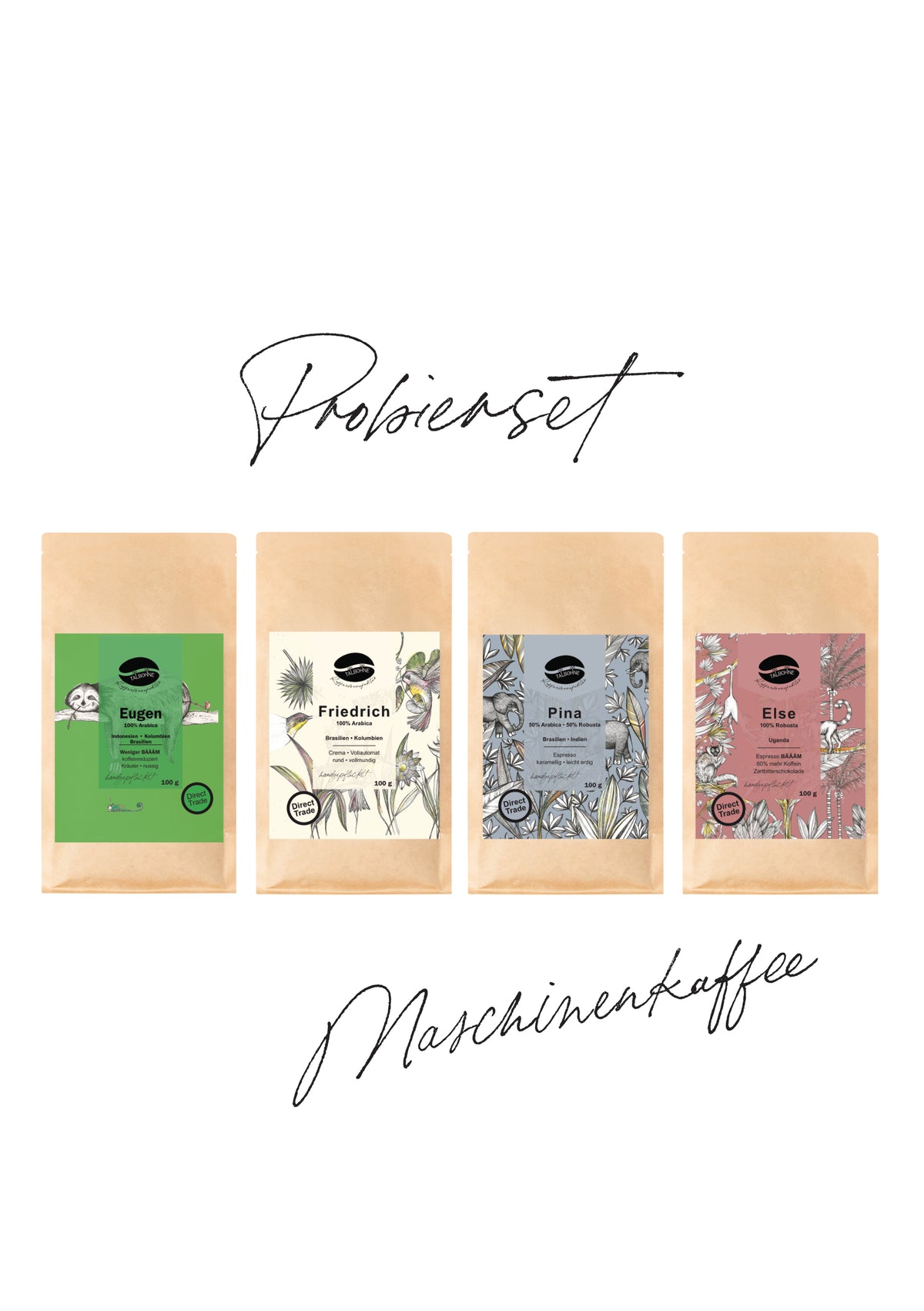Probierset Maschinenkaffee