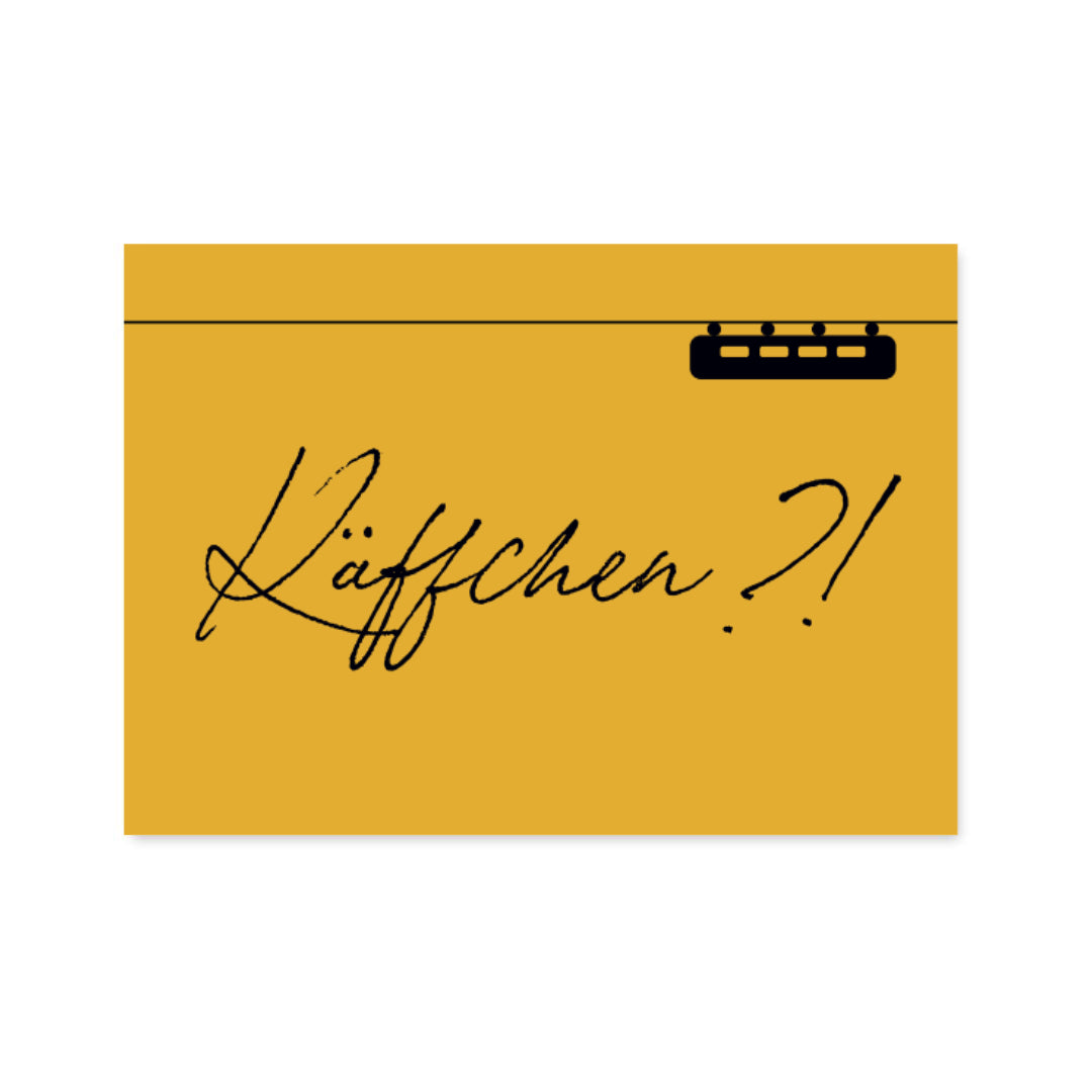 Postkarte "Käffchen"