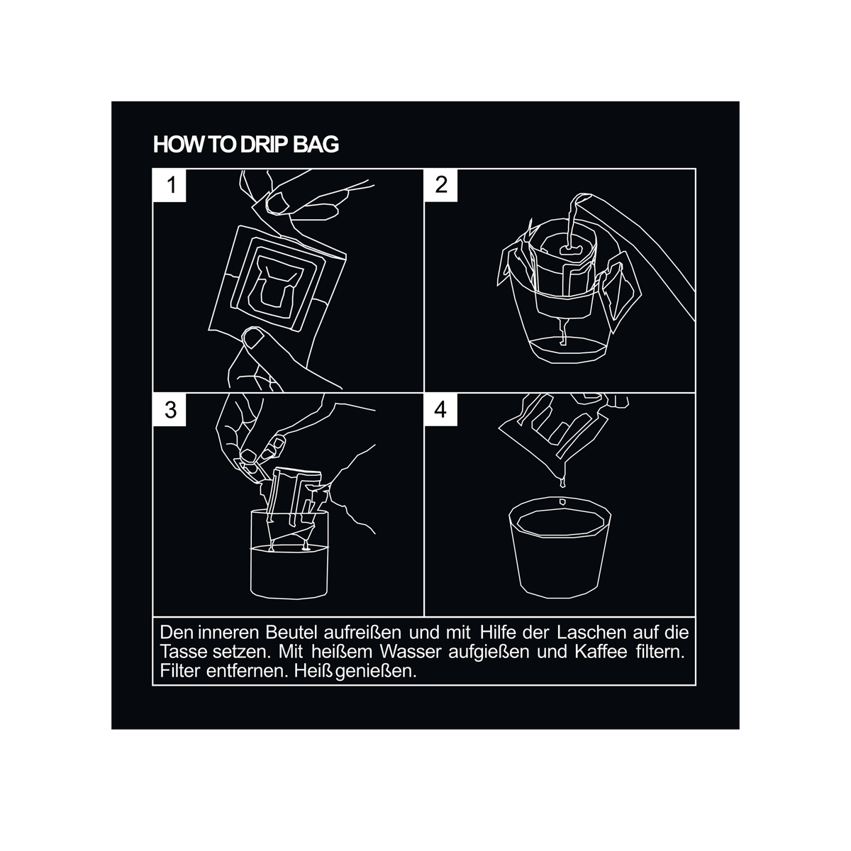 Coffee Drip Bag | Tassenportionsbeutel